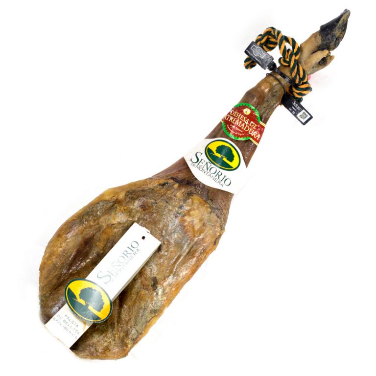 Paleta de Bellota 100% Ibérica D.O.P Dehesa de Extremadura.