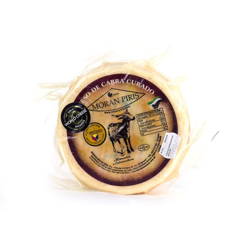 Queso de cabra curado Morán Piris