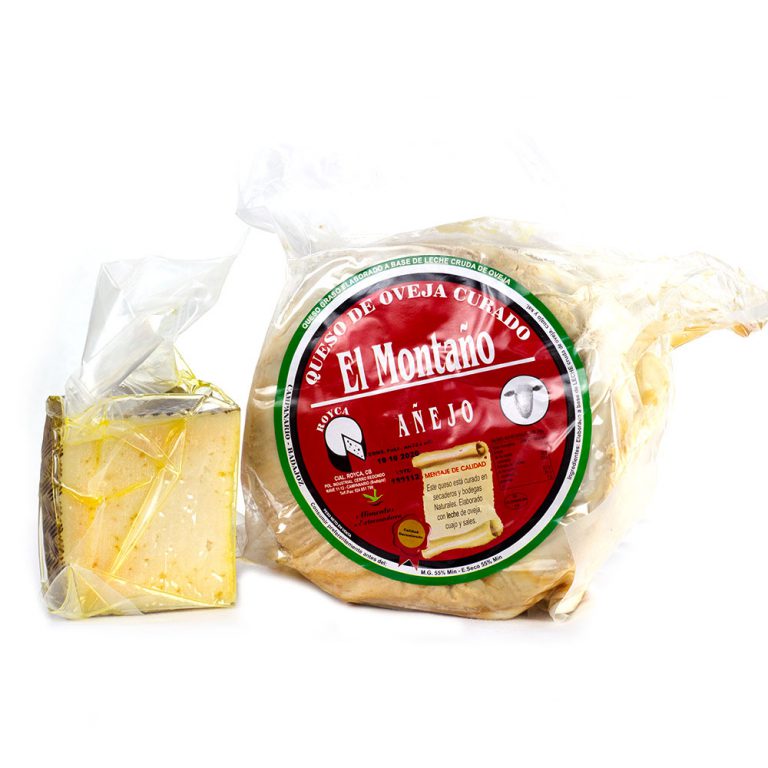 Queso de oveja añejo con manteca. El Montaño