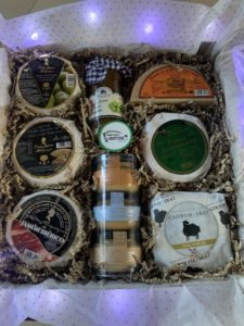 Cajita de quesos que saben a beso